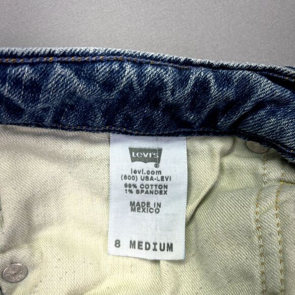 Levi's 545 Jeans Women's 8M Low Boot Cut Blue Medium Wash Y2K Grunge - Picture 9 of 14